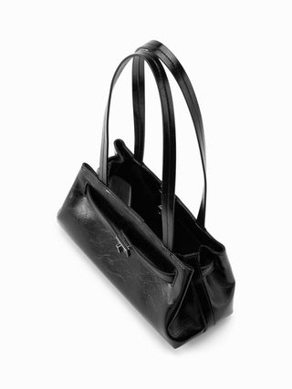 BUCKLE DECOR SHOULDER BAG