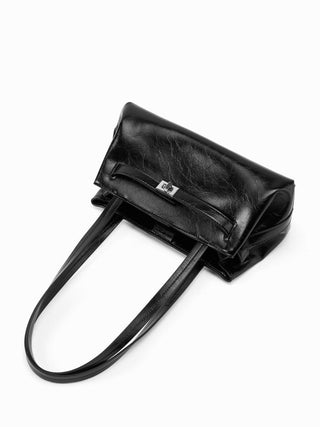 BUCKLE DECOR SHOULDER BAG