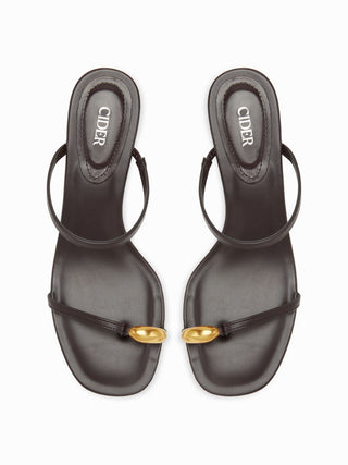 METAL DECOR SANDALS