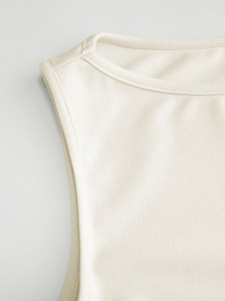 Boat Neck Pleated A-line Mini Dress