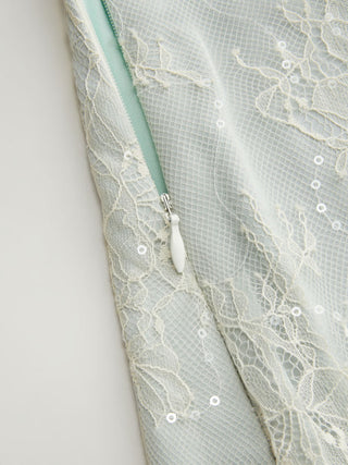 Cotton Low Rise Floral Jacquard Lace A-line Mini Skirt