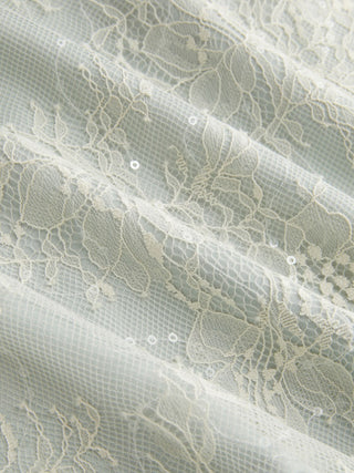 Cotton Low Rise Floral Jacquard Lace A-line Mini Skirt