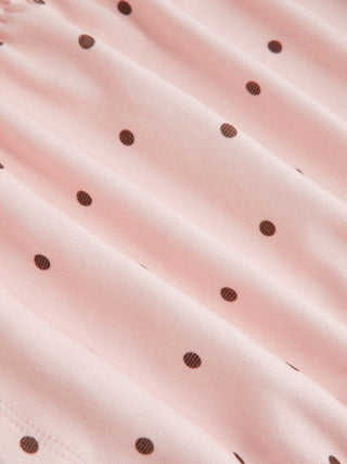 Cotton Polka Dot Halter Neck Ruched Tie Back Top