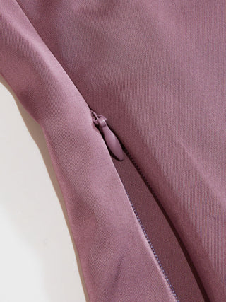 Satin V-Neck Ruched Bowknot Tank Blouse