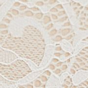 Lace V-neck Scalloped Trim Shapewear Bodysuit