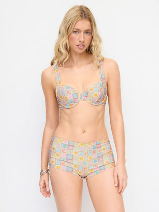 Sweetheart Abstract Underwire Bikini Set