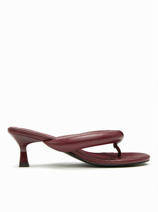 FLIP-FLOP HEELED SANDALS