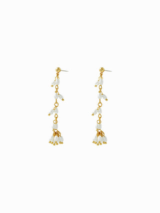 FAUX PEARL DROP EARRINGS