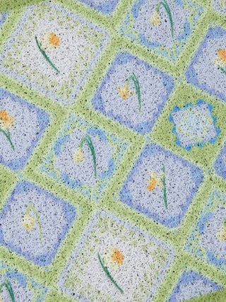 FLORAL DOOR MAT