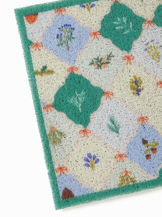 FLORAL DOOR MAT