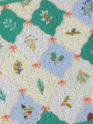 FLORAL DOOR MAT
