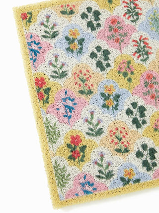 FLORAL DOOR MAT