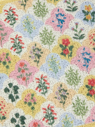 FLORAL DOOR MAT