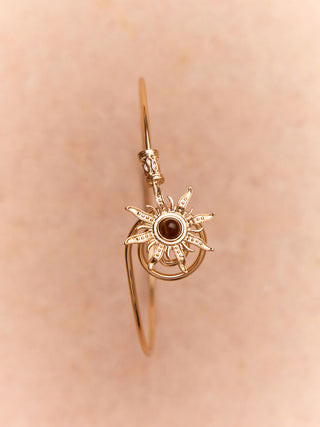 SUN & SPIRAL ARM CUFF
