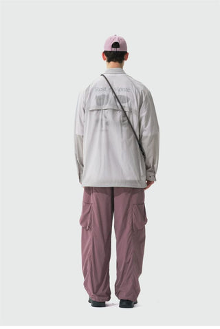 [Monterest] Water Repellent Lightweight Snap Shirt