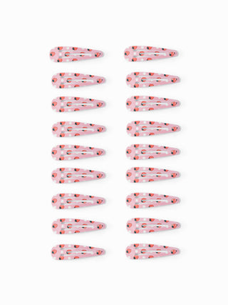 18PCS CHERRY HAIR CLIP SET