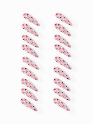 18PCS CHERRY HAIR CLIP SET