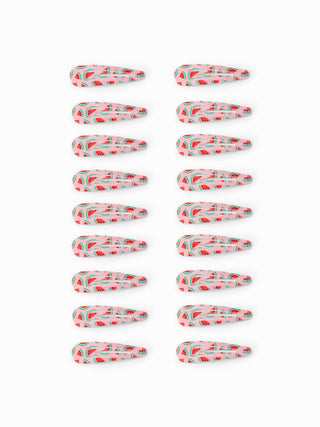 18PCS CHERRY HAIR CLIP SET