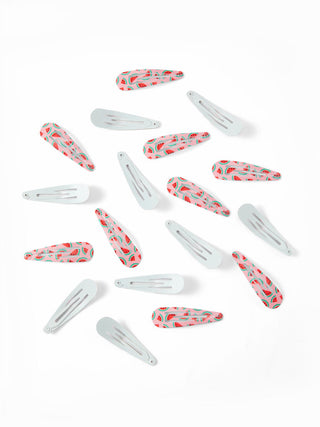 18PCS CHERRY HAIR CLIP SET