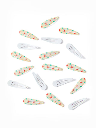 18PCS CHERRY HAIR CLIP SET