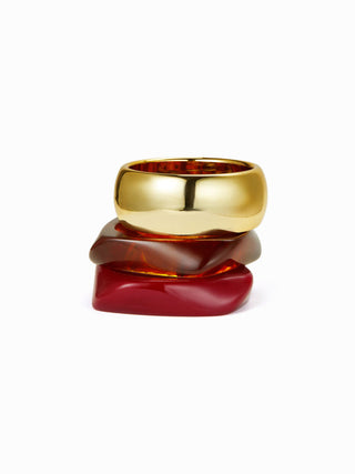 3PCS RESIN BRACELET SET