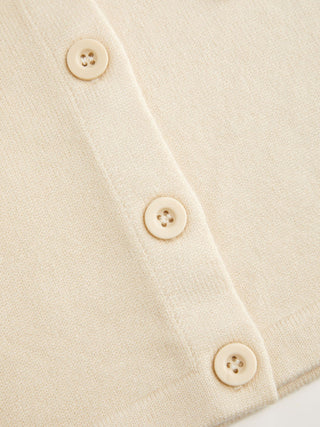 Knit Bowknot Cape Cardigan
