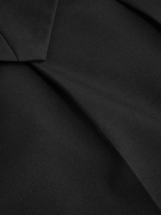 Square Neck Button Detail Mid Rise Straight Leg Jumpsuit