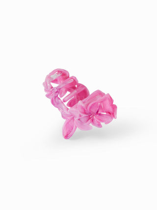 FLORAL HAIR CLAW