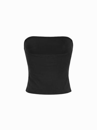 Mesh High Neck Sleeveless Draped Ruched Top