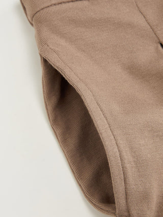 Asymmetrical Neck Ruched Top & Mid Rise Wide Leg Trousers Set