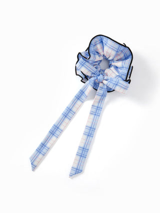 PLAID BOWKNOT SCRUNCHIE