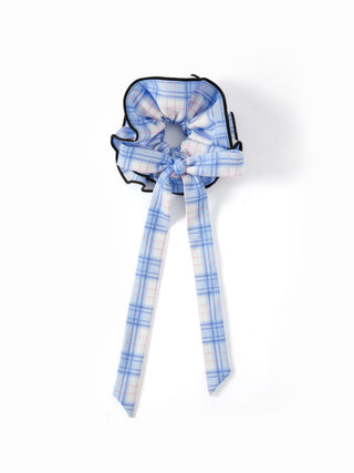 PLAID BOWKNOT SCRUNCHIE
