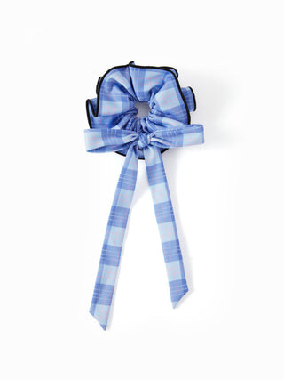 PLAID BOWKNOT SCRUNCHIE