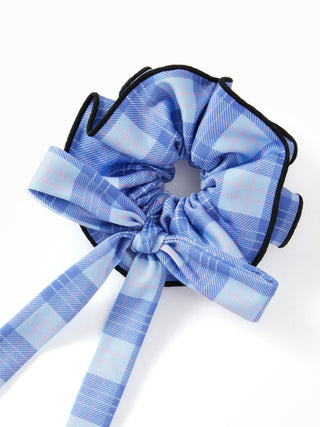 PLAID BOWKNOT SCRUNCHIE