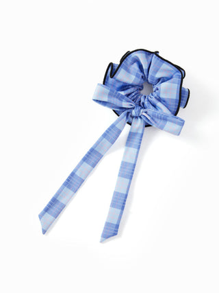 PLAID BOWKNOT SCRUNCHIE