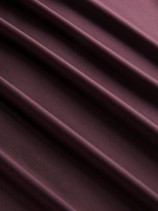 Satin Sculptural Square Neck Ruched Mermaid Maxi Dress