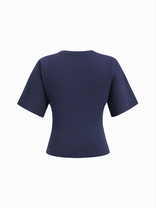 Round Neckline Tee