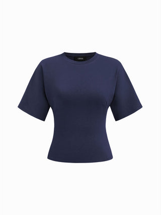 Round Neckline Tee