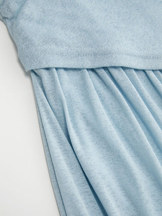 Textured Halter Neckline Ruched Split A-line Maxi Dress With Scarf