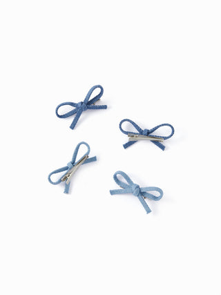 4PCS BOWKNOT HAIR CLIP SET