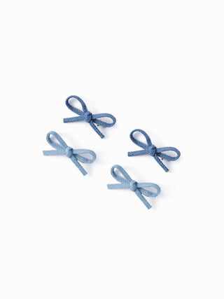 4PCS BOWKNOT HAIR CLIP SET