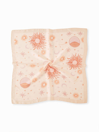 SUN & STAR SQUARE HEADSCARF