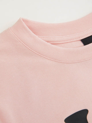 I LOVE LA Graphic Cotton-blend Crop Tee