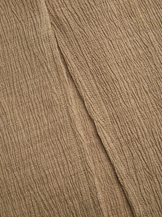 Textured Cowl Neck Bodycon Midi Dress