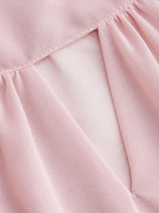 Cowl Neck Oversized Blouse Longline