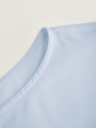Ruched Cami Top & Chiffon Boat Neck Cape