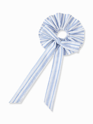 STRIPED BOWKNOT SCRUNCHIE