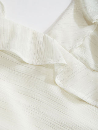 V Neck Ruffle Cami Top Sleeveless Blouse