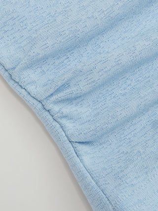Ruched Backless Crop Tank Top