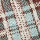 Geometric Contrasting Binding Knitted Crop Vest